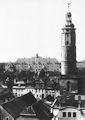 Lwwek lski - widok na miasto z wie ratuszow - zdjcie z okoo 1925 roku